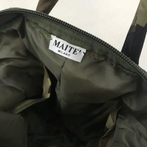 Borsa stile militare verde