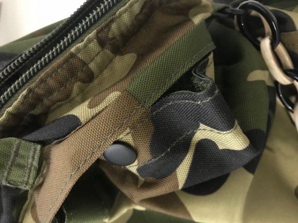 Borsa stile militare verde