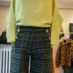 Maglia lime collo alto MAG 30UZ