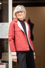Giacca/camicia imbottita, in seta impermeabilizzata - immagine 4