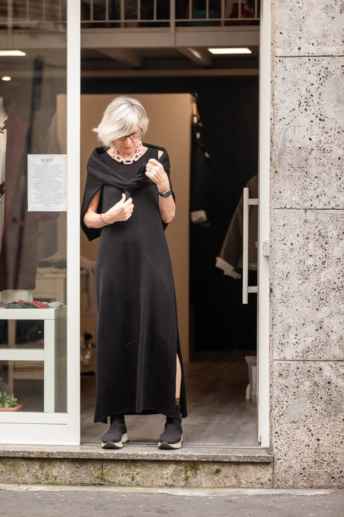 Abito canotta cashmere - immagine 3