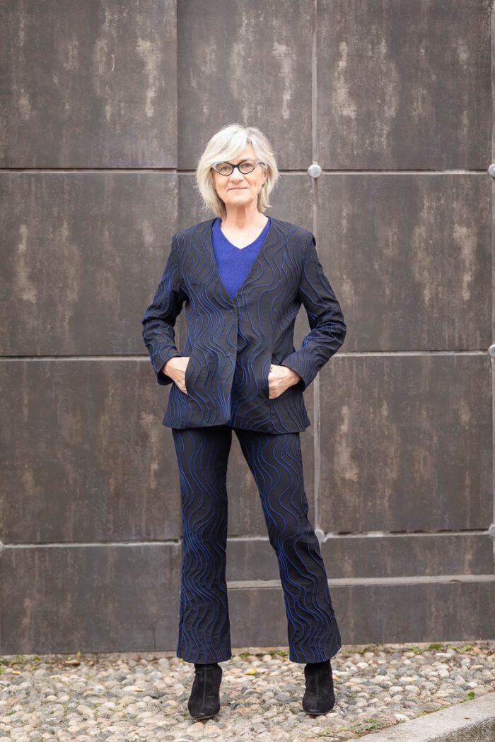 Tailleur pantalone "Onde" - immagine 6