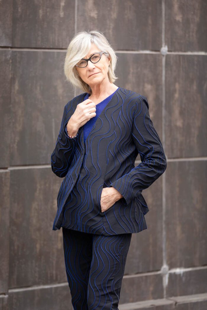 Tailleur pantalone "Onde" - immagine 3