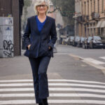 Tailleur pantalone "Onde"