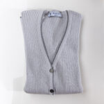 Cardigan a coste - immagine 4