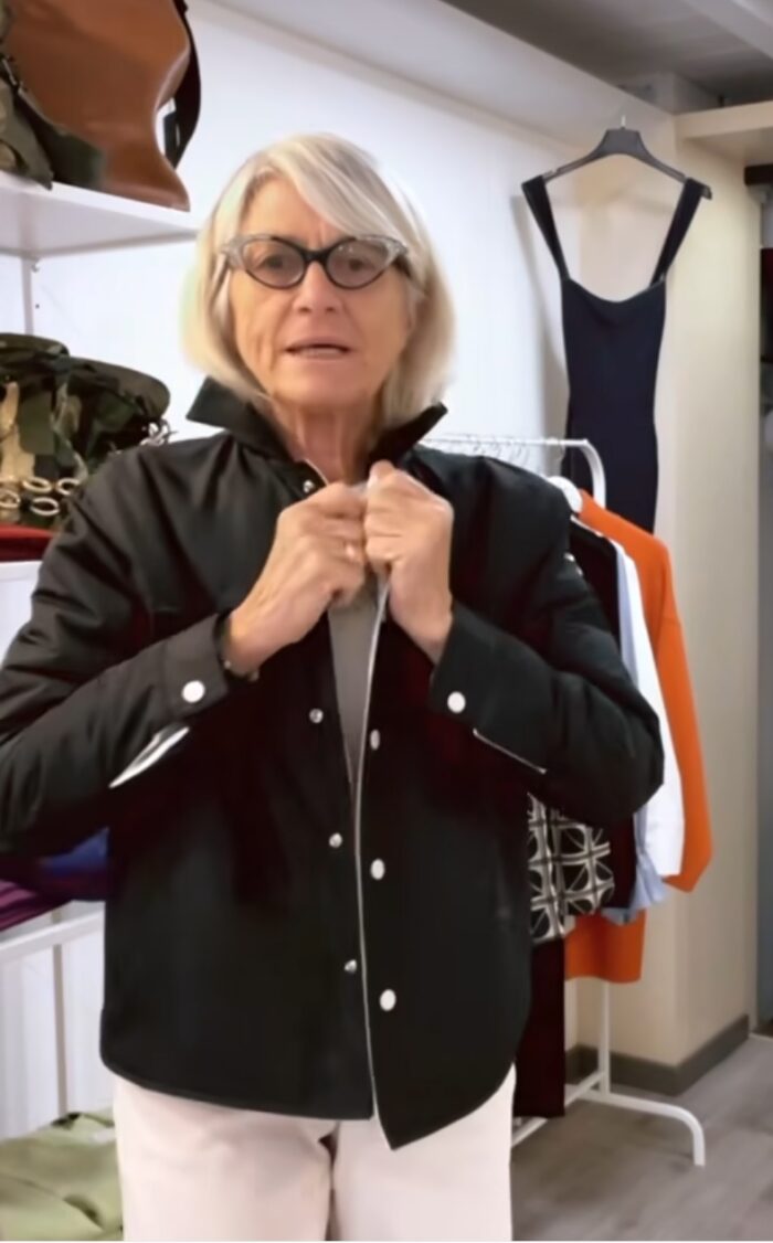Giacca/camicia imbottita, in seta impermeabilizzata - immagine 5