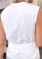 Camicia incrociata cotone - immagine 3