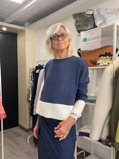 PULL IN COTONE BICOLORE