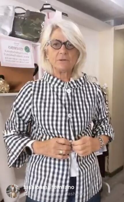 Giacca Fiorenza a quadretti