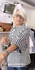 Giacca Fiorenza a quadretti - immagine 2