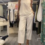 PANTALONE CAPRI BIANCO
