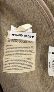 GIACCA DOUBLE HANDMADE - immagine 4